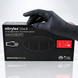 Нитриловые перчатки черные Mercator Nitrylex Black L 100шт RO-00129 фото 1
