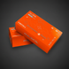 Рукавички нітрилові надміцні бензо маслостійкі для СТО mediOK Grip Orange M 50шт. RO-0021821 фото 1