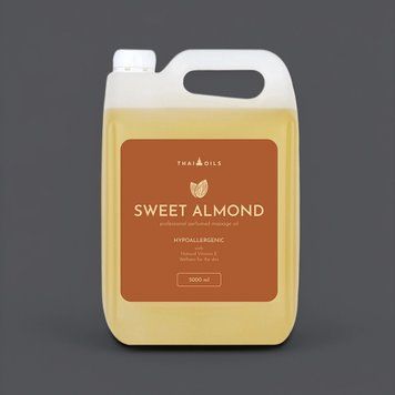 Масажна олія Thai Oils Sweet Almond професіональна 5 литрів MO-11454333 фото