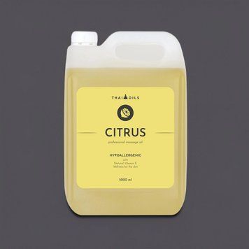 Масажна олія Thai Oils Citrus професіональна 5 литрів MO-11454334 фото